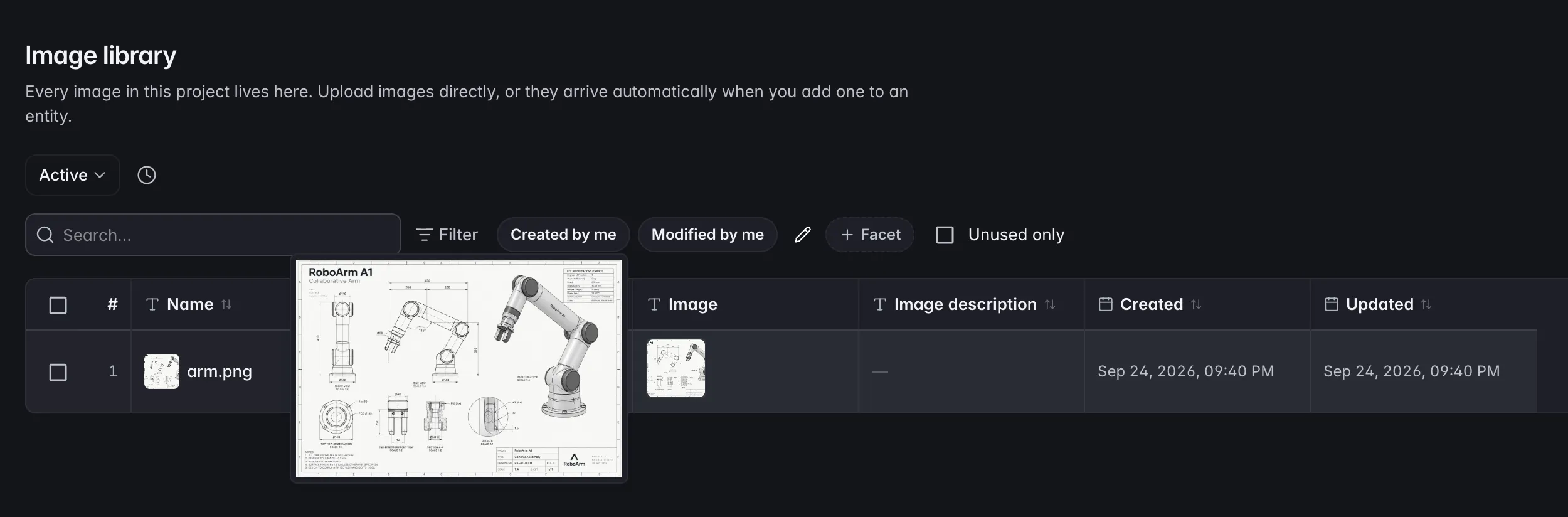 ManyRows image library